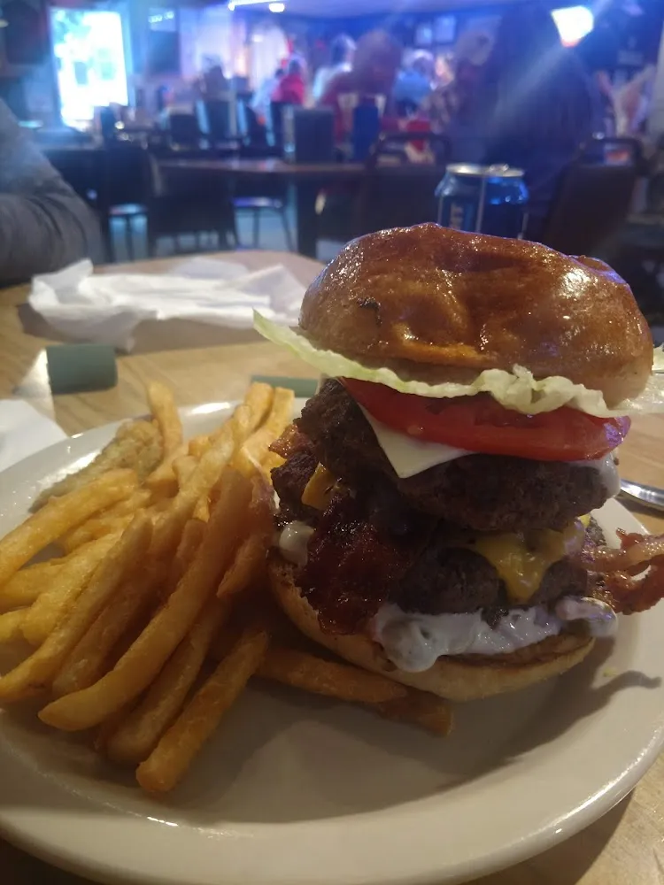 Bourbon Glazed Burger